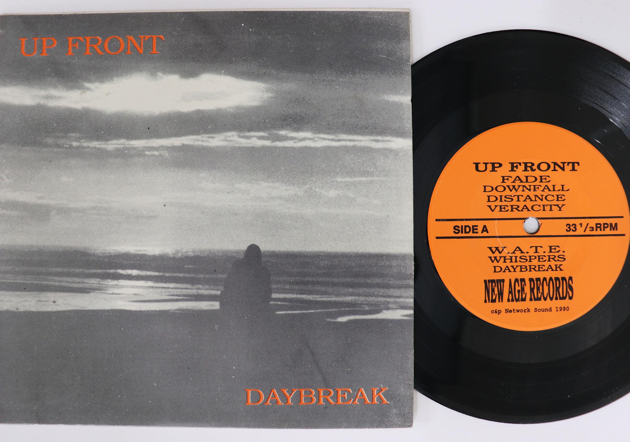 

7inch Record UP FRONT Daybreak NAR06 NEW AGE 1990 US Rock Used