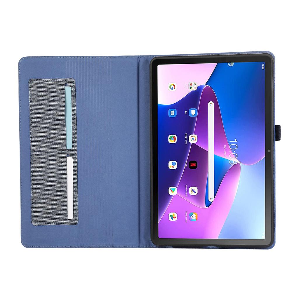 Lenovo M10 5G 10.6" Indien-Modell Denim-Textur TPU Weiche Hülle