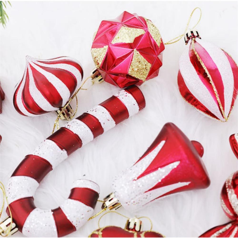 Xmas Decorations Boxed Packaging Christmas Ornaments Festive Balls 16pcs Set Tree Decorations For Home Decoration New Year