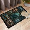 Steampunk Submarine Adventure Rug Pattern Rug Floor Mat for Living Room or Bedroom Soft and Comfortable Carpet a Gift for Birthday and Holiday.
