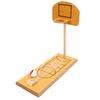 Wooden Desktop Basketball Game Finger Basketball Hoop Shooting Toy for Parent Child Interaction