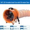ZFXAF SHT-25 Portable Axial Flow Fan