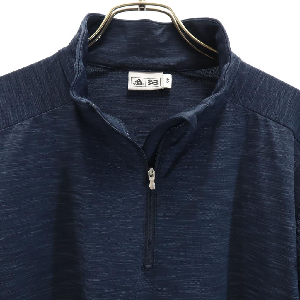 Adidas Golf Long Sleeve Half Zip Wear S Navy Men's Used
