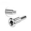 Stainless Steel 316 Marine Vent Yacht Fitting Semi-threaded Design