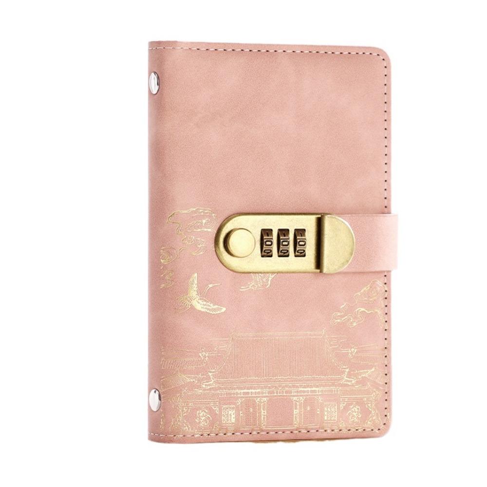 With Password Lock Budget Binder with Lock Wallet Storage Account Book  Girls Boys
