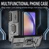 Für Samsung Galaxy A36 Hülle Schiebefensterabdeckung Samsung Galaxy A36 A56 A16 A26 Coque Funda Battle Ringhalter Hülle Für Galaxy A36