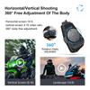 Motorcycle Bluetooth Helmet Headset Bt5.3 with Hd Driving Recorder Wireless Camera 1080P Hard Disk Video Recorder Call Headset