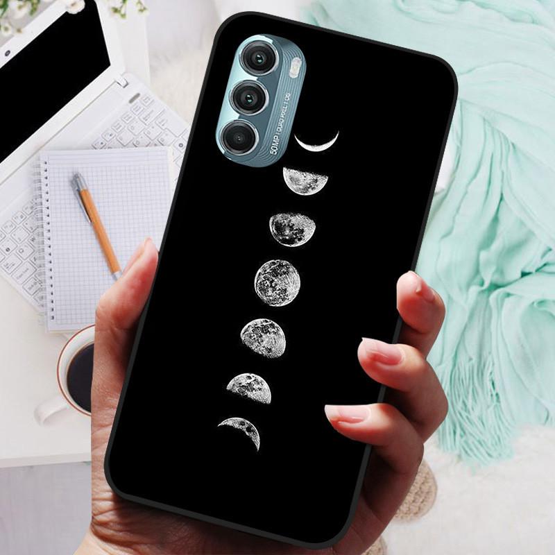 For Moto G Stylus 5G 2022 Case Black Cover Lion Wolf Silicone Soft Back Cases For Motorola Moto G Stylus 4G 5G Protective Shell