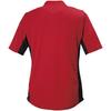 Mizuno Soccer Field Shirt, Junior, P2MA8400, Chinese Red x Black, Size 150 (equivalent to Japanese size 150), for Club Activities, Practice, and Match