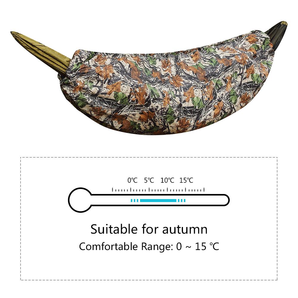 Multifunctional Outdoor Hammock Underquilt Lightweight Camping Quilt Packable Full Length Under Blanket Sleeping Bag