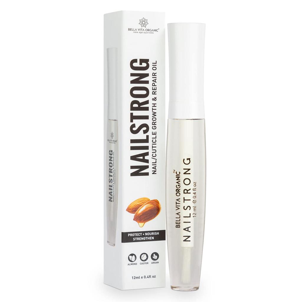 Olejek do wzrostu i odbudowy paznokci i skórek (12 ml), Nailstrong Olejek do wzrostu i naprawy paznokci i skórek, Bella Vita