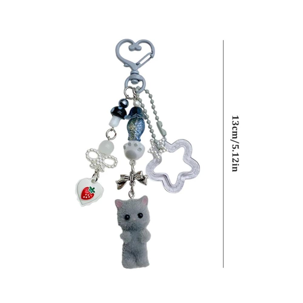 Cute Mobile Phone Chain Anti-Lost Backpack Pendant Fashion Cute Beaded Key Chain