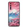 For Realme GT Neo 2 3 3T 5 Phone Case For Realme 12 11 5G 10 9 8 5G 7 6 GT5 GT3 GT2 Pro C21 C11 C25 C35 Cover Japanese Landscape