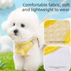Breathable Dog Vest Harness Adjustable Dog Chest Strap Cute Cat Traction Rope  for Dogs Puppy