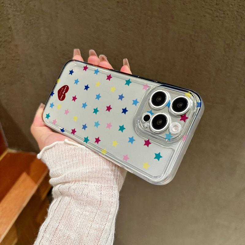Dopamine Star Protective Case for iPhone 12-16 Pro Max iPhone 16 Pro Max