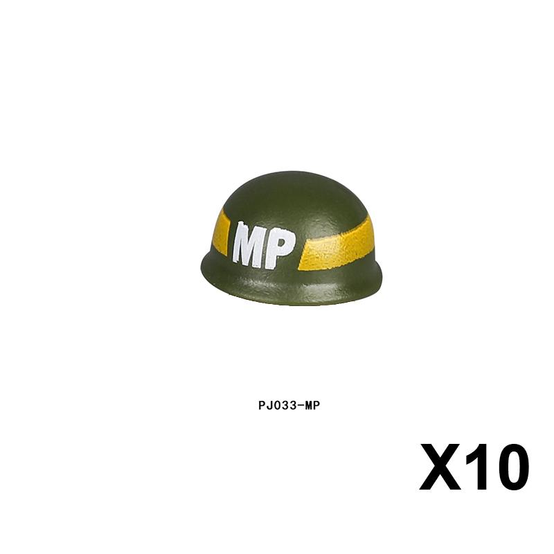 Military Building Block Set Military Supplies Waffen Accessory Soldier Colonel Helmet Gun Rifle M16 Waffen Box Ammunition Brick Toy