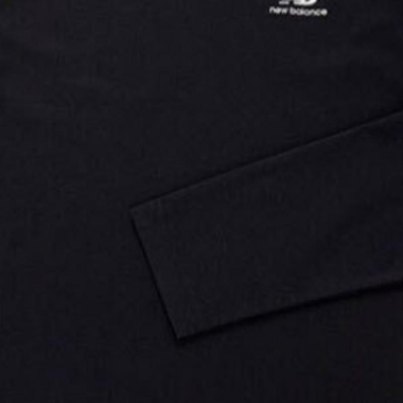 New Balance Club  Nbndd11013 Bk Essential Long Sleeve Tee Standard Fit Unisex Sweatshirt