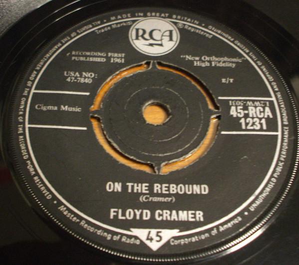 

7inch Record FLOYD CRAMER On The Rebound 45RCA1231 RCA 1961 UK Rock Used