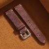 Braccialetto a sgancio rapido Cinturino per orologio in pelle di mucca scamosciata vintage Cinturino per orologio fatto a mano Grigio Marrone Verde 16mm 18mm 19mm 21mm 20mm 22mm Cintura