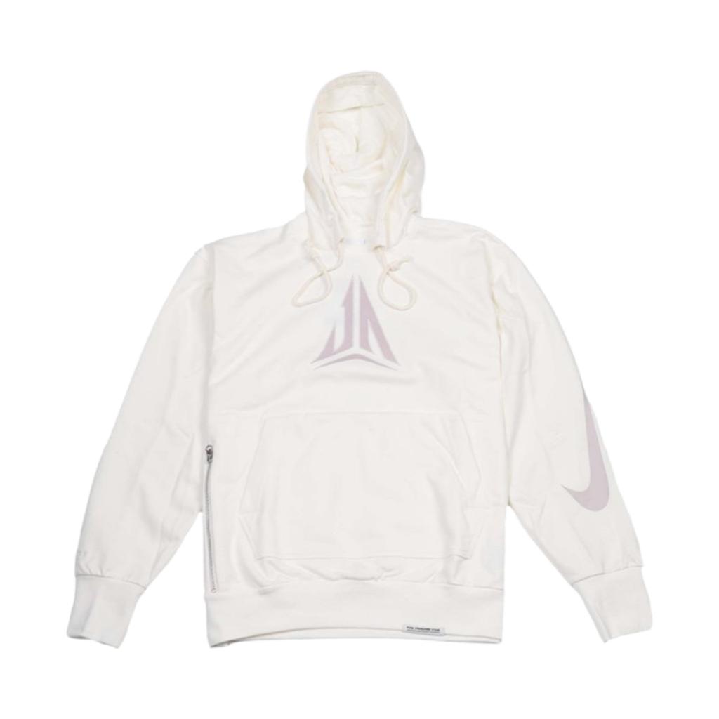 Nike Geometric Pattern Quick-Dry Hoodie Men Tops White FN2988-133