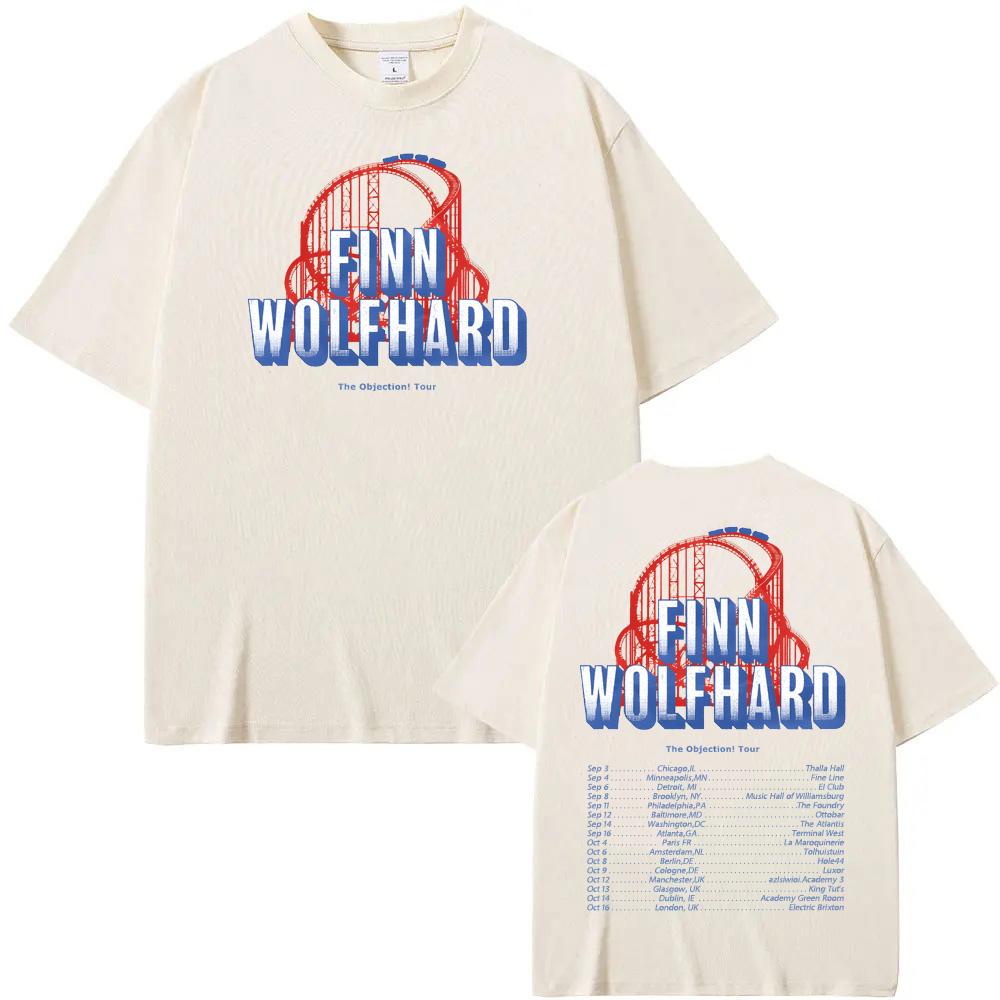 finn wolfhard tour2025 T Shirt High Quality Summer Tee-shirt RopaMujer Clothing Graphic Printing Casual Retro O-neck Tshirt