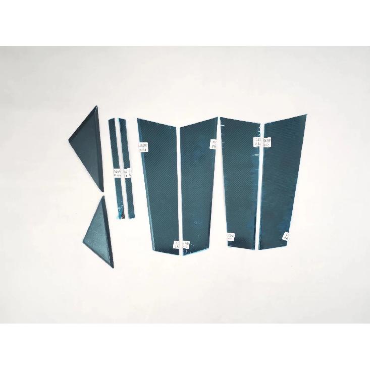 For Mazda 3 Axela Sedan      Window Center B C Pillar Column Cover Trims Strips Car Styling Accessories
