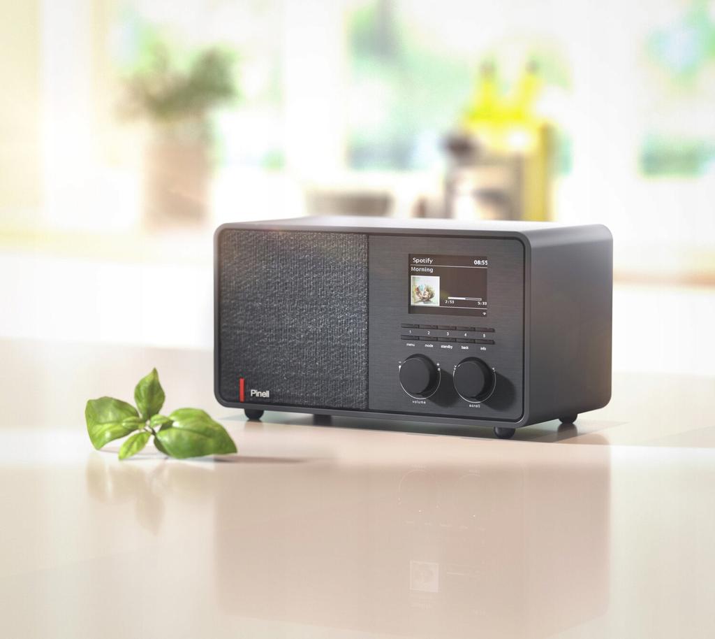 Pinell Supersound 301 Mains-Battery Radio Dab+, Fm, Wifi