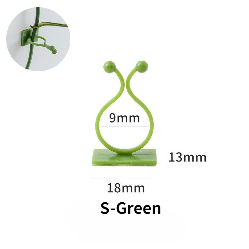 10 bucăți cleme de fixare pentru perete pentru cățărare pentru plante. Cârlige de cataramă de viță de vie autoadezive.