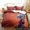 New 3d Printed Game Dungeon Defenders Bedding Set Cartoon Anime three-piece Set Adult Kid Bedroom Duvet Cover Sets Home Textiles