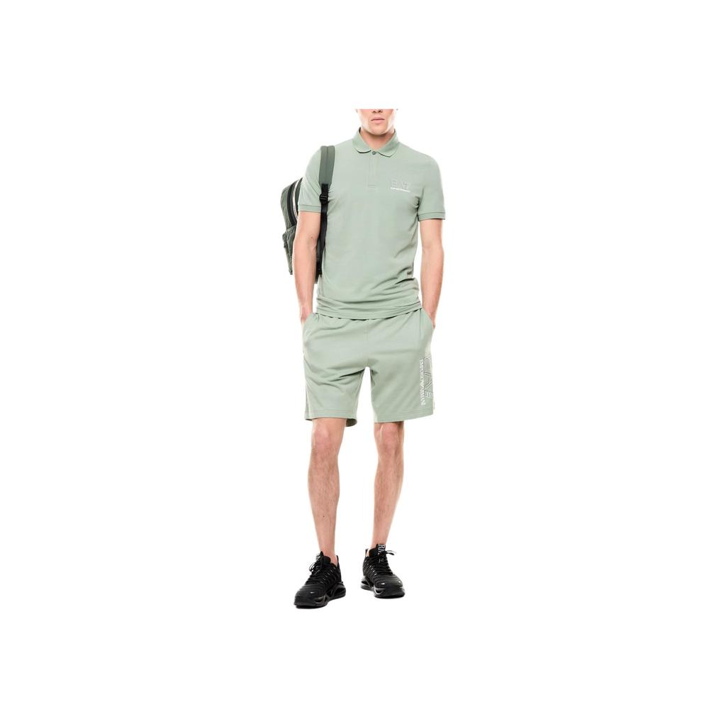Emporio Armani Ea7 Solid Cotton Short Sleeve Polo Shirt Men tops 7M001311-AF10373-U7243
