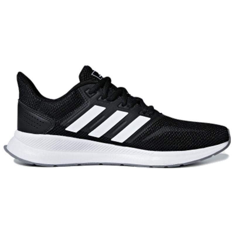 Adidas Neo Runfalcon 1.0 Breathable Support Low Top Casual Running Shoes Women's Black White Sneakers F36218