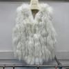 Fox Fur Vest Female Real Hair Autumn and Winter Short Versatile Vest Fur Integrated Young Fur Woman