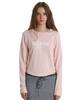 Kimseupeulesikoteunmakes Kims Bam Logo Ls Tee Pink