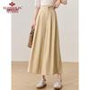 Yu Zhaolin Women's Summer Cropped Wide-Leg Casual Pants Y52X067