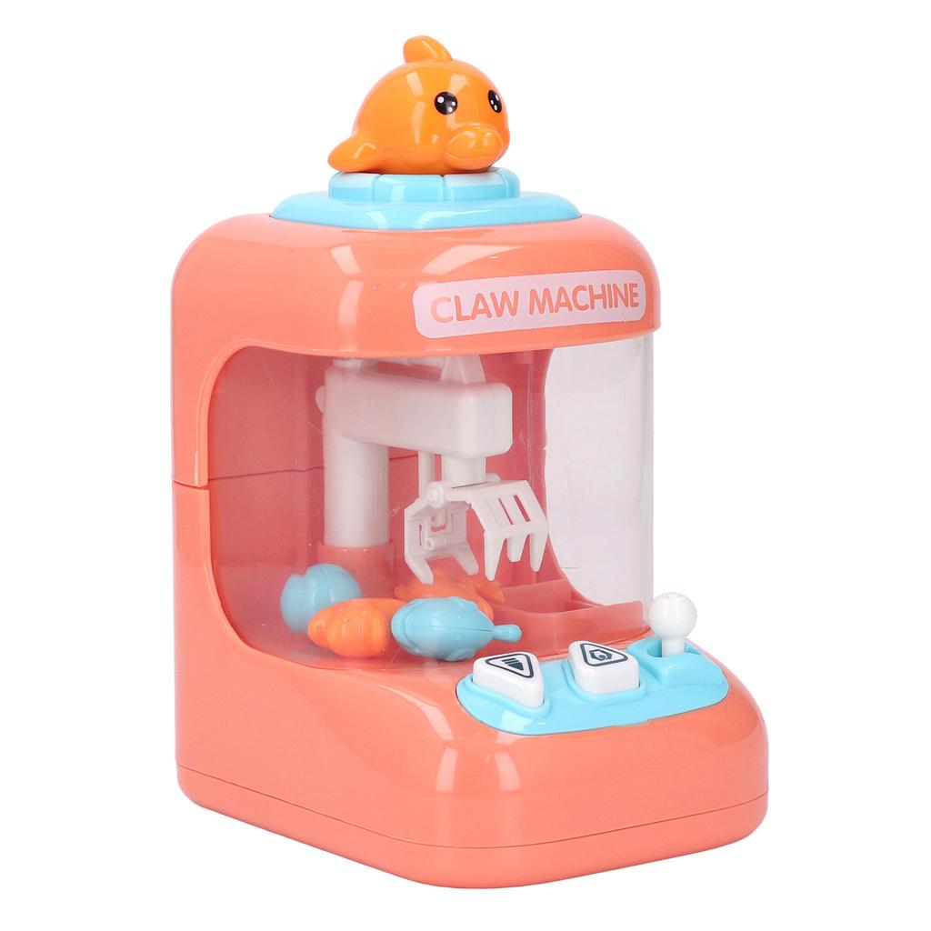 Mini Claw Game Machine for Kids Interactive Hand Eye Coordination Electronic Mini Vending Machine