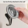 4Pcs Heavy Duty Vacuum Shower Hook Wall Hangers Strong Suction Cup Hook Reusable Bathroom Vacuum Suction Hook