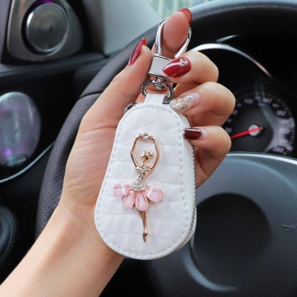 

Роскошный чехол для автомобильного ключа Kawaii Pocket Key Chain Case Creative Mini Key Bag Bag Style 12