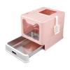 Cat Litter Box with Lid Foldable