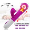 Powerful Rabbit Dildo Thrusting Vibrator Heat Up Sucking Vibrating G-spot Vagina Clitoris Stimulation Massager Silicone Sex Toys