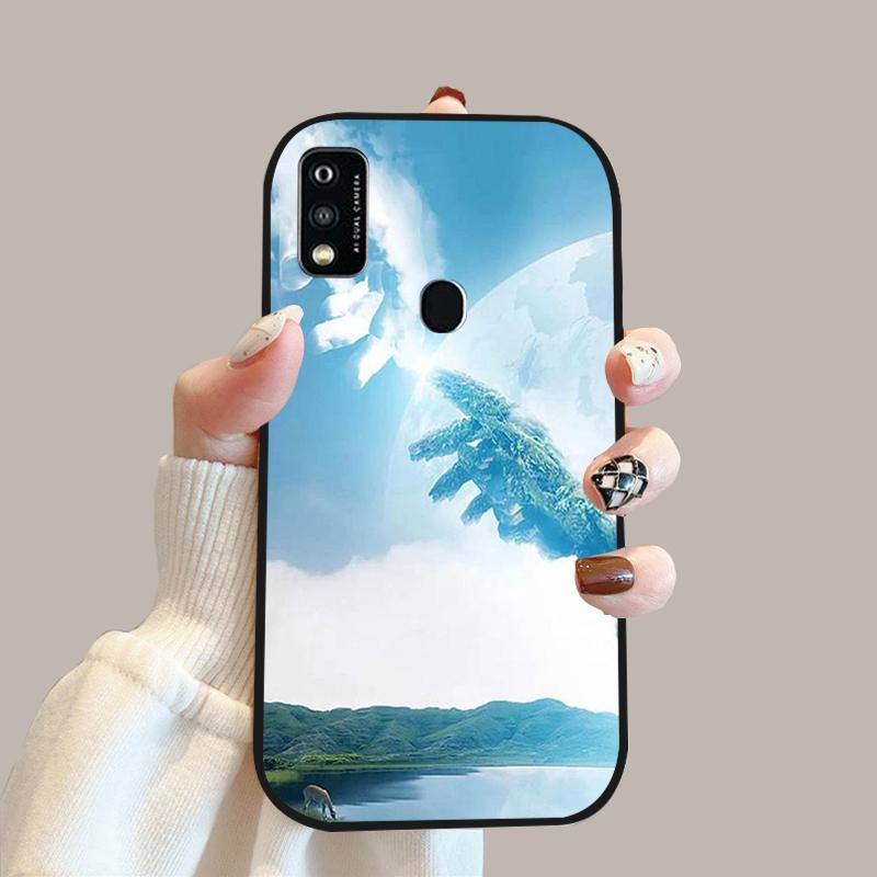 For ZTE Blade A51 Case A52 A53 Color Painted Soft Silicone Phone Cover Cases For ZTE Blade A31 Fashion Protective Fundas Coque