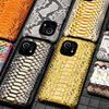 Genuine Leather Phone Case for Xiaomi Poco X7 Pro F7 Ultra F7Pro X7Pro Shockproof  Half-pack Protection Back Cover