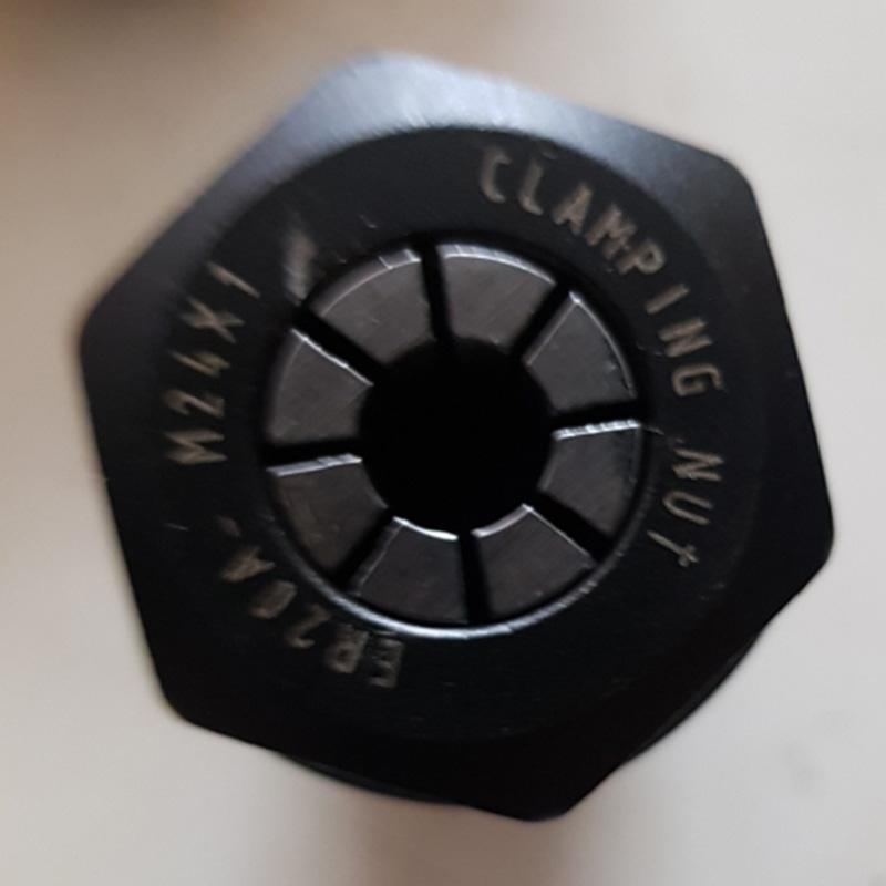A34R 1Set C25 ER20 +7Pcs 3 -12Mm Collet Chuck Motor Shaft Extension Rod Spindle Collet Lathe Tools Holder