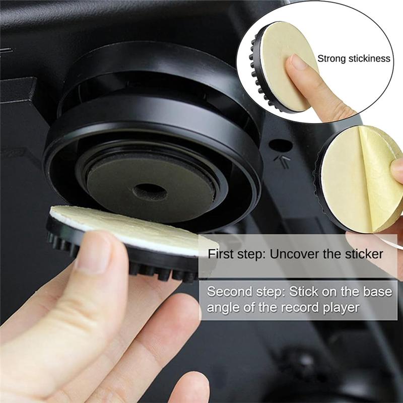 2025 Trend 4 Pack Hifi Speaker Stand Feet Pads Subwoofer Isolation Feet Amplifier Feet For Audio CD AMP Hifi Subwoofer