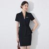 Summer 2024 Women's Professional Short Sleeve Suit Set for Reception & Retail Work