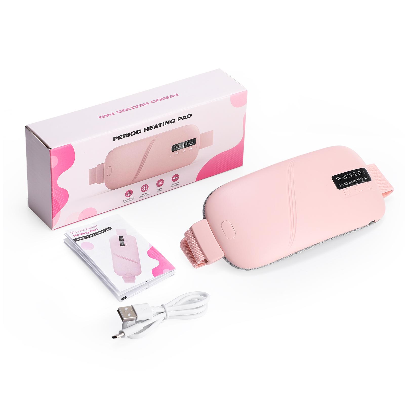 Wireless Heating Pad Menstrual Heating Massager Belt Abdominal Belt Period Relief Thermal Massager Belly Warm Palace Belt