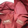 Used COACH Handbag Signature C6230 PVC/leather Brown Red Shoulder