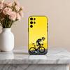T-Tour De France B-Bike R-Rainbow Phone Case For Samsung S25,24,23,22,30,21,10,9,Ultra,Plus,Lite,FE,4,5 G Soft Black Case