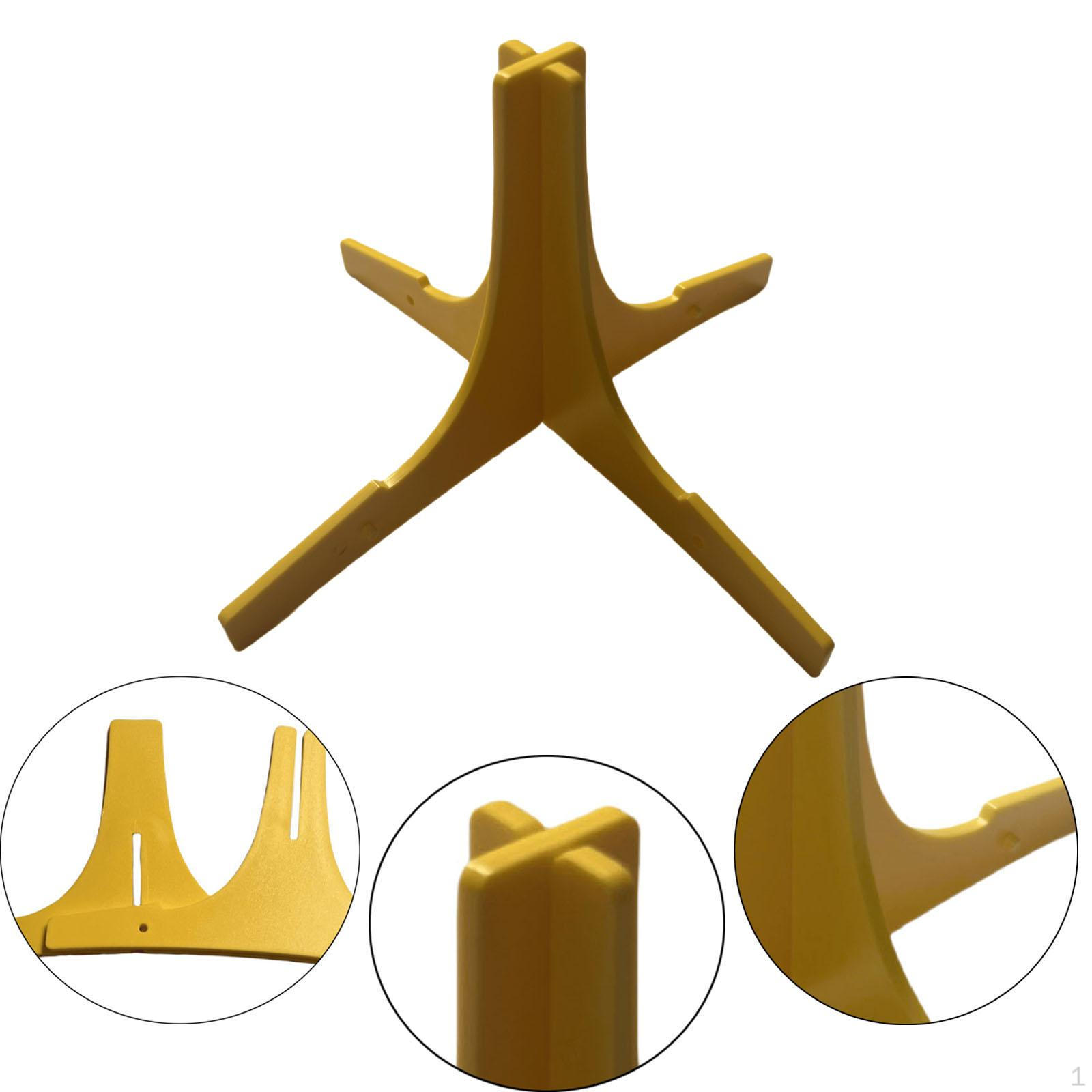 

Портативная подставка для трубы, подставка-тренога для кларнета, легкий аксессуар для духового инструмента жёлтый