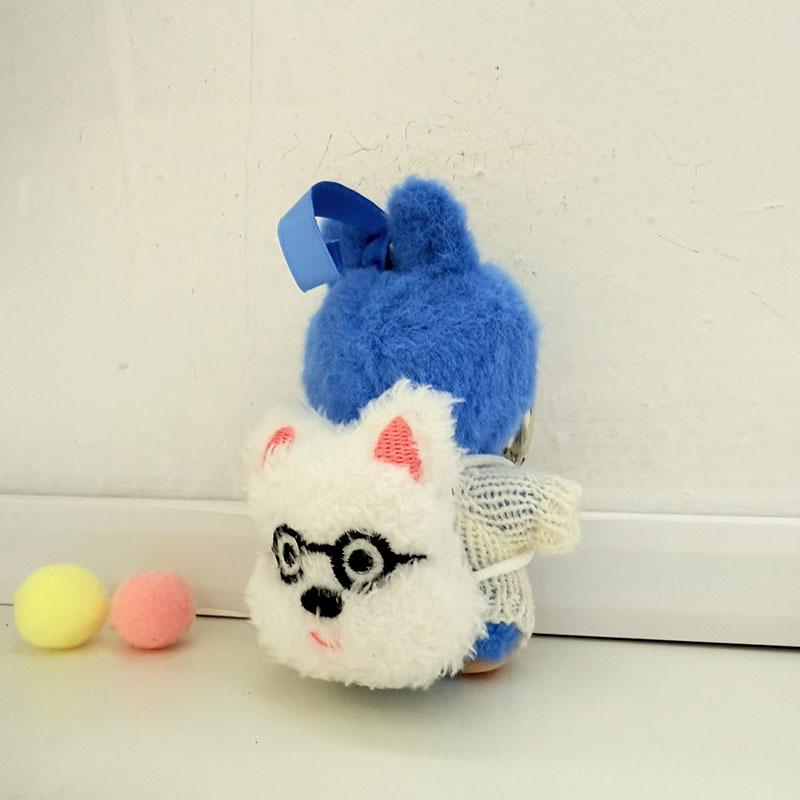 Mini Version 4.0 Vinyl Face Plush Blind Box Doll Clothes Christmas Set Small Nose Gaga Heart Bottom Password