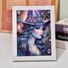Fairy Dust AB Wonderful Witch Girl 5D Diamond Painting Kits Cartoon Magic Woman Art DIY Drills Mosaic Embroidery Cross-stitch